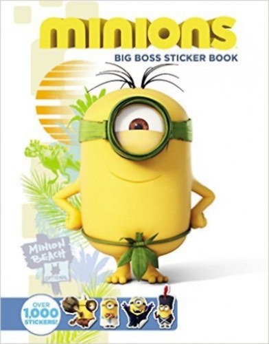 Minions - Big Boss Sticker Book akciós termékkép 1
