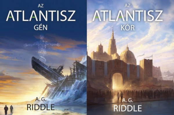 Eredet-misztérium sorozat: Az ​Atlantisz-gén + Az ​Atlantisz-kór antikvár