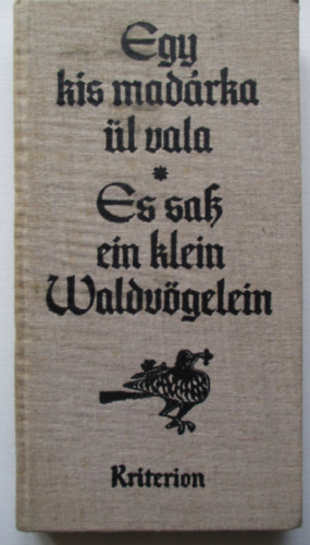 Egy kis madárka ül vala - Es saß ein klein Waldvögelein antikvár
