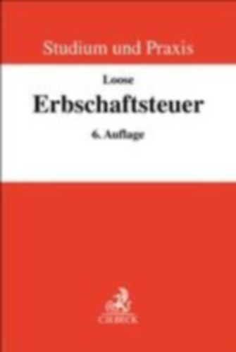 Loose, Matthias: Erbschaftsteuer idegen