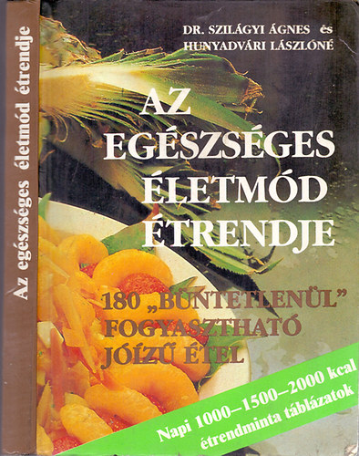 Dr. Szilágyi Ágnes és Hunyadvári Lászlóné: Az egészséges életmód étrendje - 180 "büntetlenül" fogyasztható jóízű étel antikvár
