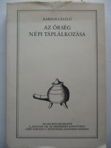 Kardos László: Az őrség népi találkozása antikvár