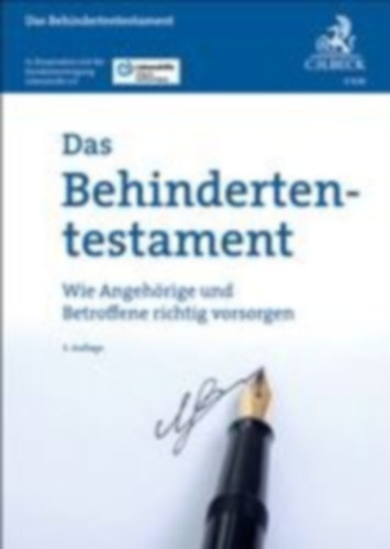 Roglmeier, Julia: Das Behindertentestament idegen