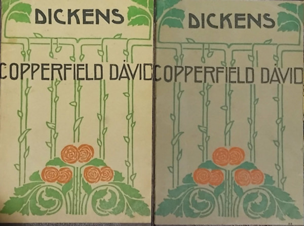Charles Dickens: Copperfield Dávid I-II. antikvár