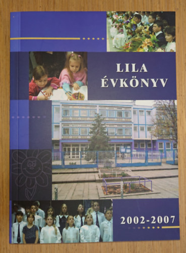 Lila Évkönyvc 2002-2007 antikvár