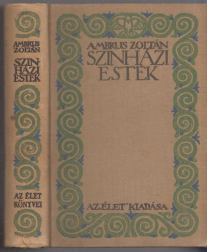 Ambrus Zoltán: Szinházi esték antikvár