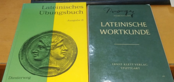Dr. Max Krüger, Dr. Ernst Habenstein: Lateinisches Übungsbuch Ausgabe B + Lateinische Wortkunde (2 kiadvány) antikvár