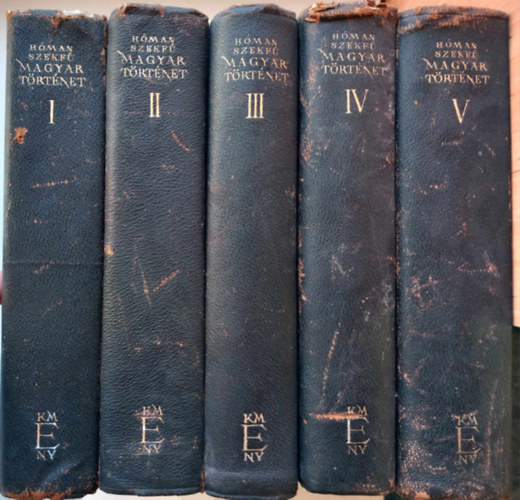 Hóman Bálint; Szekfű Gyula: Magyar történet I-V. antikvár