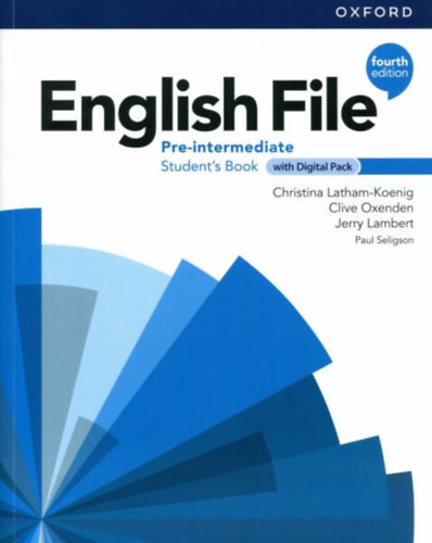 English File 4E Pre-intermediate Student's Book + Digital Pack akciós termékkép 1