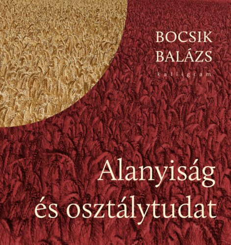 Bocsik Balázs: Alanyiság és osztálytudat könyv