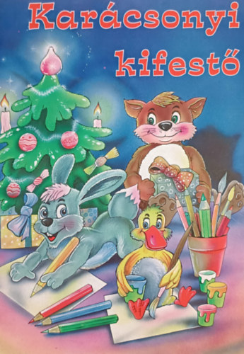 Karácsonyi kifestő antikvár