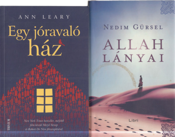 Ann Leary, Nedim Gürsel: 2 db. krimi (Egy jóravaló ház + Allah lányai) antikvár