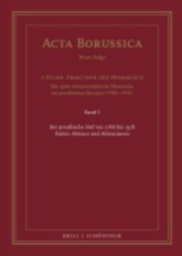 Der preußische Hof von 1786 bis 1918 idegen