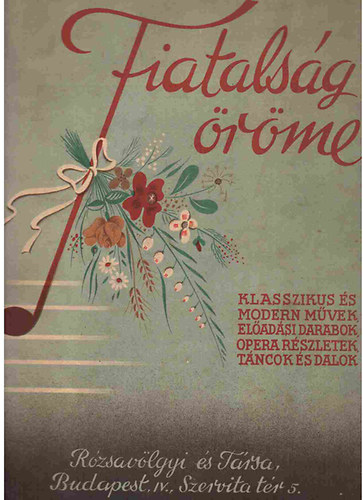 Fiatalság öröme antikvár