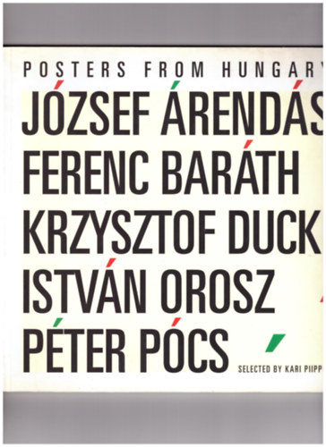 Piippo Kari: Posters from Hungary/Plakátok Magyarországról antikvár