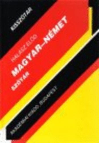 Halász Előd: Magyar-német szótár (Kisszótár sorozat) antikvár