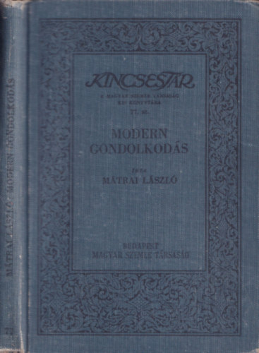 Mátrai László: Modern gondolkodás (Kincsestár) antikvár