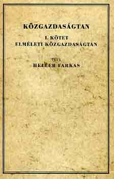 Heller Farkas: Közgazdaságtan I-II. antikvár