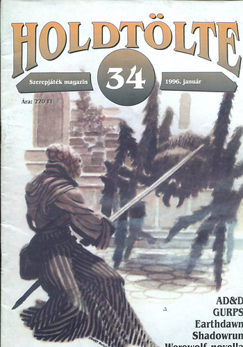 Holdtölte 34. (fantasy és szerepjáték magazin) antikvár