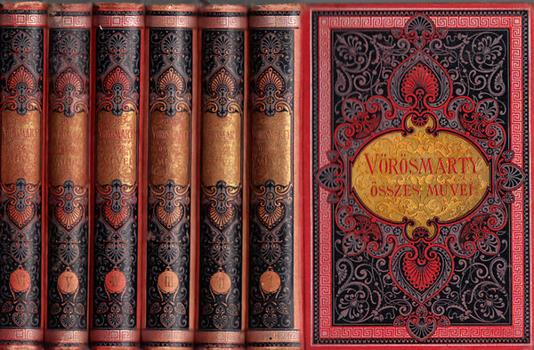 Vörösmarty Mihály: Vörösmarty Mihály összes költeményei I-VI.  könyv