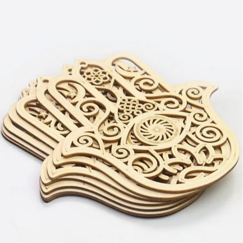 Fatima keze poháralátét / ajtódísz