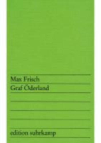 Max Frisch: Graf Öderland antikvár