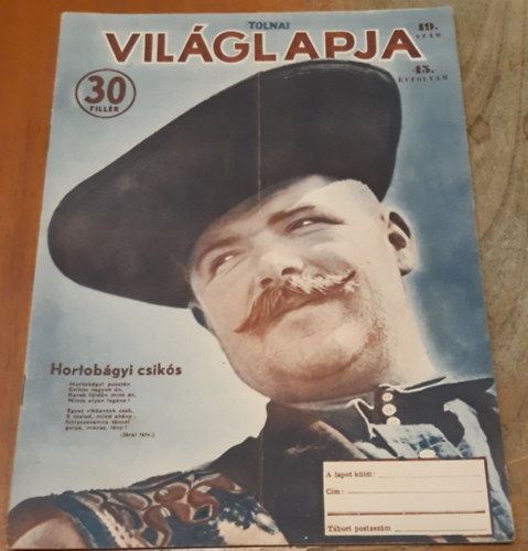 Tolnai Világlapja 45. évfolyam (1943) 19. szám antikvár