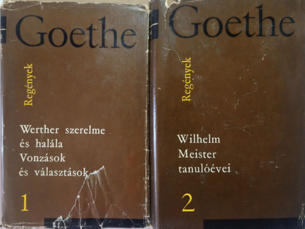 Johann Wolfgang von Goethe: Goethe válogatott művei - Regények I-II. antikvár
