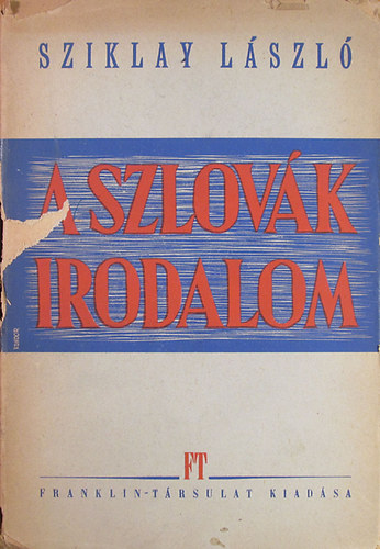 Sziklay László: A szlovák irodalom antikvár