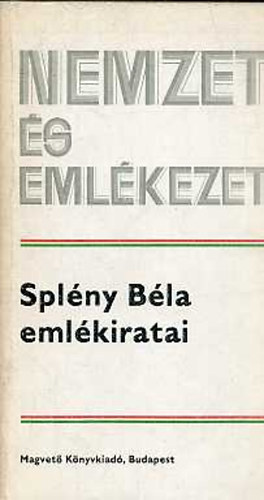 Splény Béla emlékiratai II. antikvár