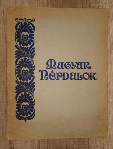 Bartók-Kodály: Magyar népdalok antikvár