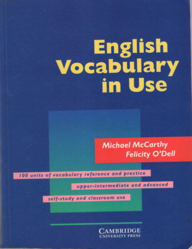 Michael McCarthy, Felicity O'Dell: English Vocabulary in Use antikvár