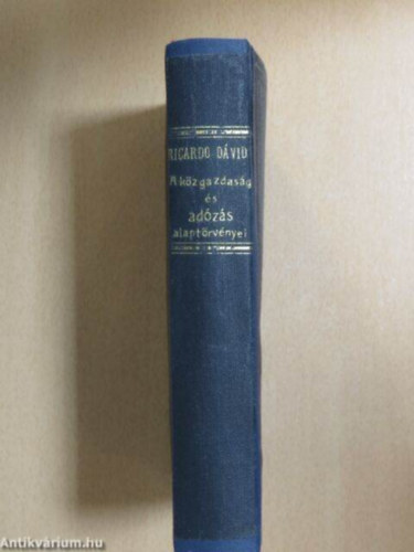 Matlekovics Sándor: A közgazdaság és adózás alapelvei antikvár