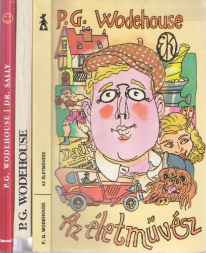 P. G. Wodehouse: 3 db. humor (Az életművész + Fred bácsi csúcsformában + Dr. Sally) antikvár