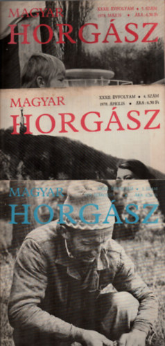 Bécs István: Magyar horgász 1978/1-12. (1, 2, 6. szám hiányzik.) könyv