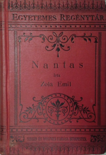 Émile Zola: Nantas és más elbeszélések antikvár
