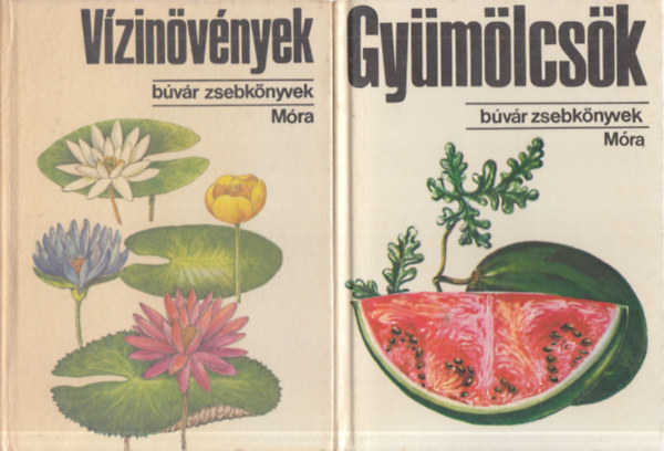 2 db. Búvár zsebkönyvek (Vízinövények + Gyümölcsök) antikvár