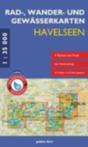 Rad-, Wander- und Gewässerkarten Havelseen idegen