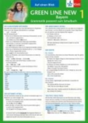 Schlimm, Sabine: Green Line New 1. Auf einen Blick. Grammatik. Bayern idegen