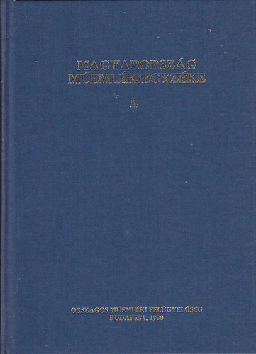 Magyarország műemlékjegyzéke I-II. antikvár