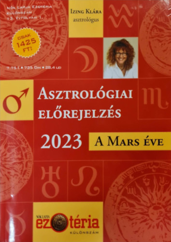 Izing Klára: Asztrológiai előrejelzés - 2023 (A Mars éve) antikvár