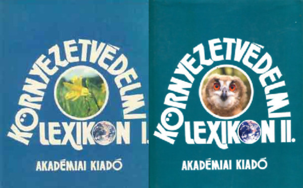 Láng István: Környezetvédelmi Lexikon 1.-2. antikvár