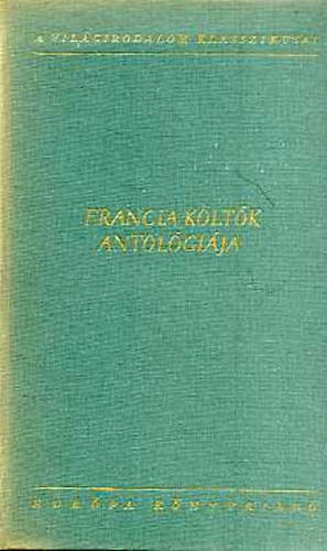 Európa Könyvkiadó: Francia költők antológiája I-II. antikvár