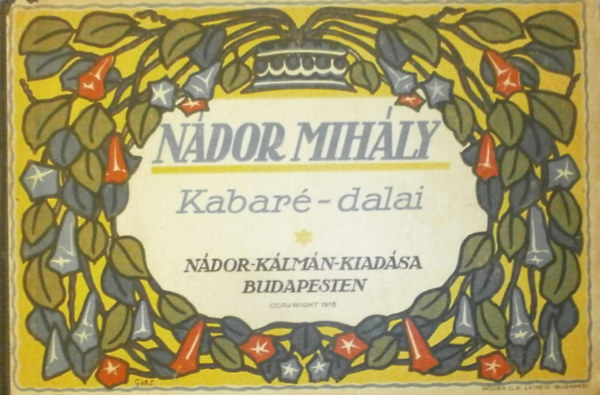 Nádor Mihály: Nádor Mihály Kabaré-dalai antikvár
