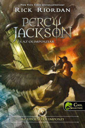 Rick Riordan: Percy Jackson és az olimposziak V. - Az utolsó olimposzi - puhatábla antikvár