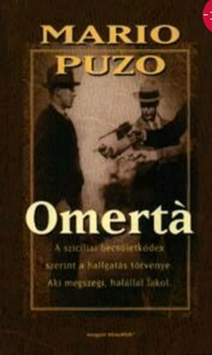 Mario Puzo: Omertá antikvár