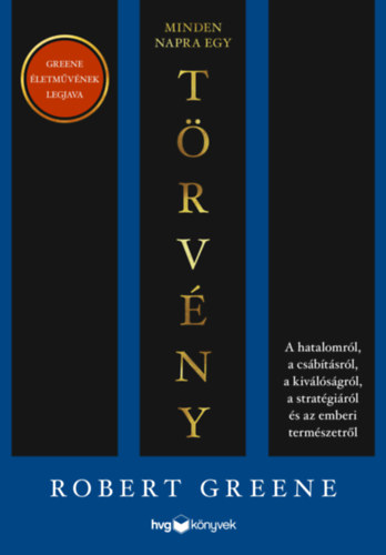 Robert Greene: Minden napra egy törvény könyv