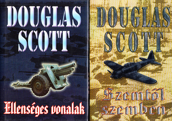 Douglas Scott: Szemtől szemben + Ellenséges vonalak (2 mű) antikvár