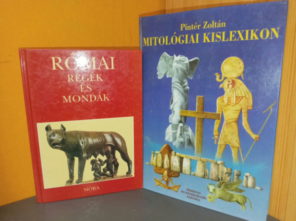 Pintér Zoltán: Római regék és mondák + Mitológiai kislexikon antikvár