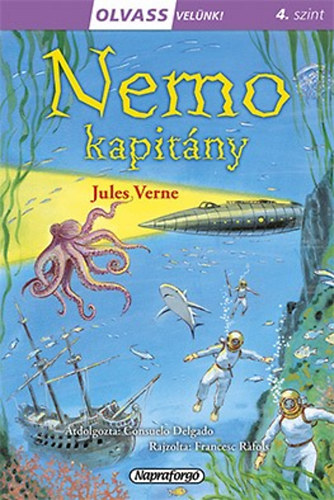 Jules Verne: Olvass velünk! (4) - Nemo kapitány könyv